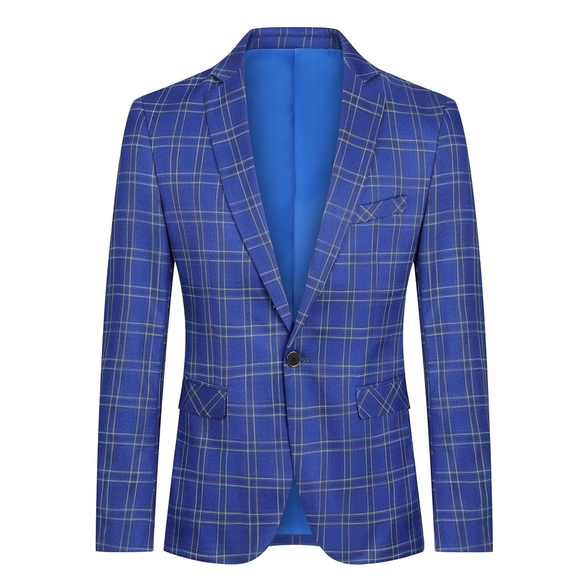 Standard Fit Casual Men's Single Breasted Blazer With Two Buttons main image 1