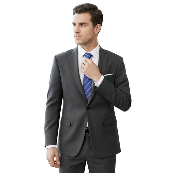 Cloudstyle Men's Slim Fit One Button Solid Suit Blazer Jacket Casual Party Sport Coat
