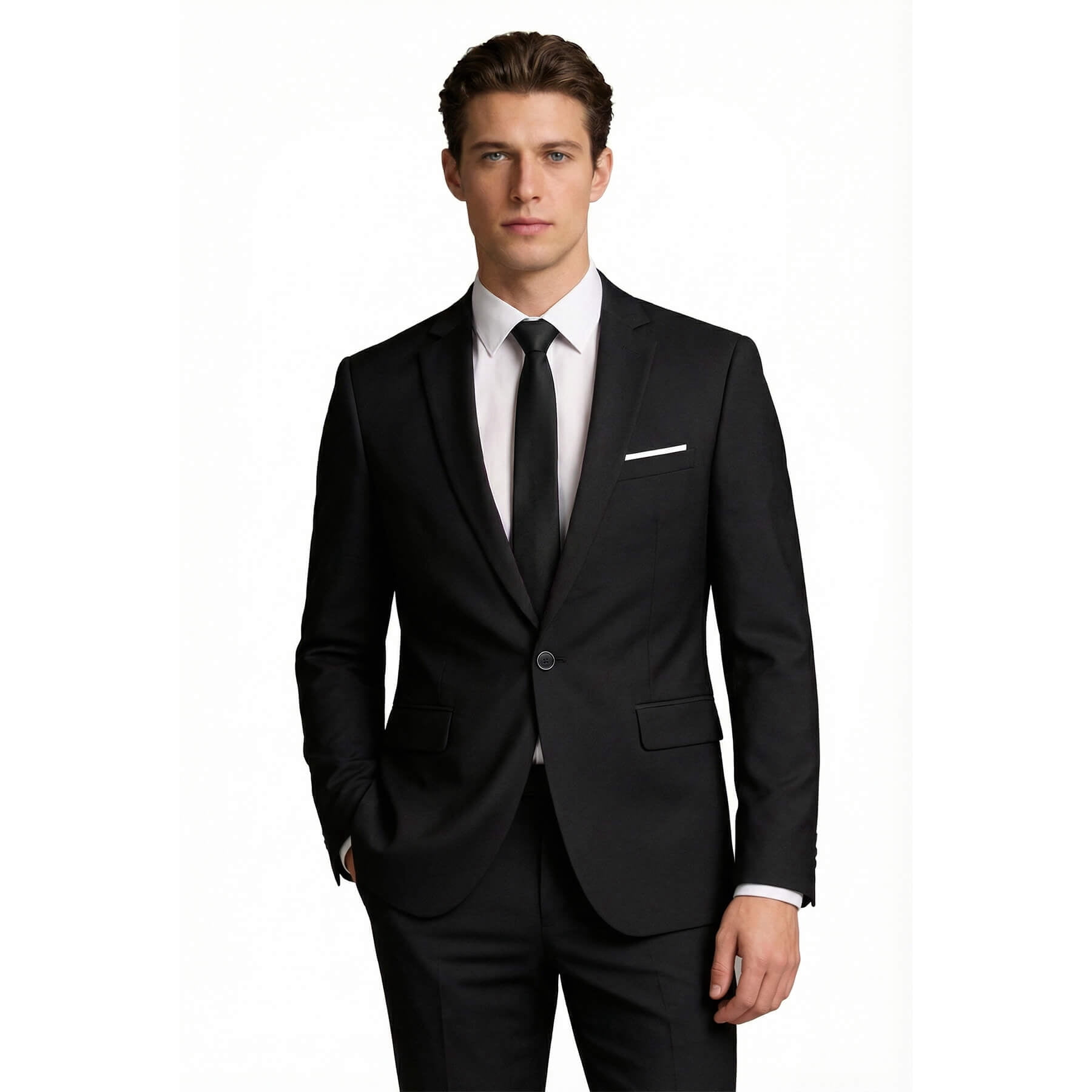 Cloudstyle Mens Slim Fit One Button Suit Blazer Angola | Ubuy