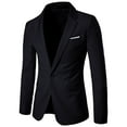 thumbnail image 1 of Cloudstyle Men's Suit Jacket One Button Slim Fit Sport Coat Business Daily Blazer, 1 of 6