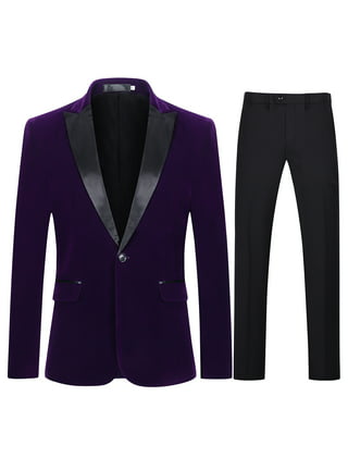 Mens Tuxedos in Mens Suits | Purple - Walmart.com