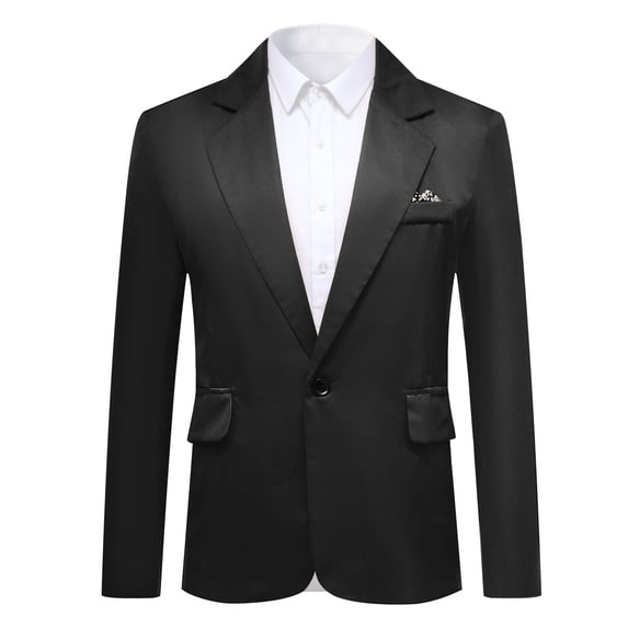 Cloudstyle Mens Slim Fit Single-Breasted Suit Blazer Sport Coat