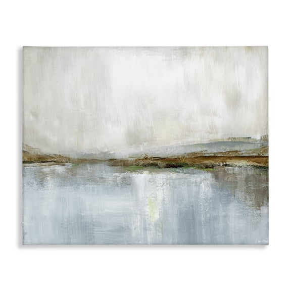 Stupell Industries Modern Cloudy Abstract Landscape Scene Canvas Art, 48 x 36, by Nan