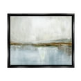 thumbnail image 1 of Cloudy Abstract Landscape Scene Abstract Painting Jet Black Framed Art Print Wall Art, 1 of 6