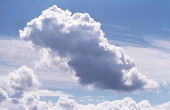 Cloudy Sky Canvas Art - Panoramic Images (24 x 16)