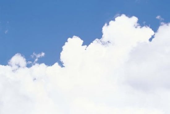 Cloudy Sky Canvas Art - Panoramic Images (24 x 16)