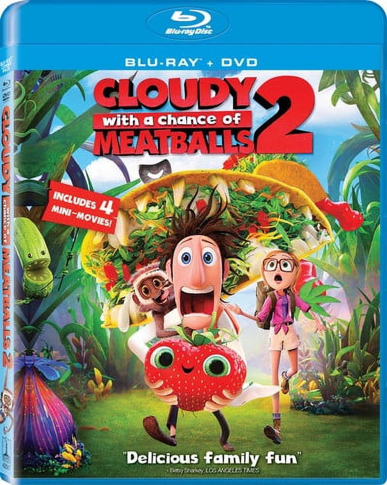 Cloudy With a Chance of Meatballs 2 (Blu-ray + DVD)