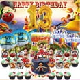 thumbnail image 1 of Cloudy with a Chance of Meatballs 13th Tableware Balloons Cake Toppers Backdrop Banner Supplies Party Decor Plates Decorations, 1 of 7