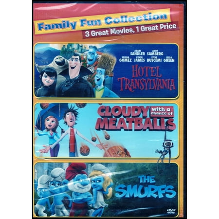 Cloudy with a Chance of Meatballs / Hotel Transylvania - Vol / Smurfs, the (2011) - Set (DVD)