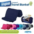 thumbnail image 1 of Cloudz Compact Travel Blanket - Navy, 1 of 4