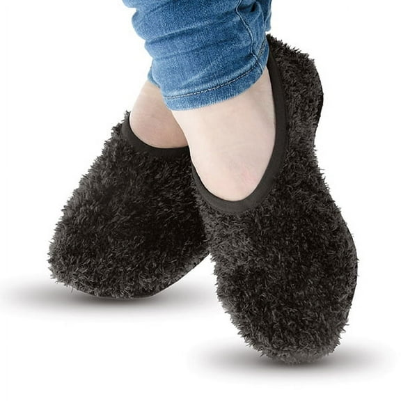 Cloudz Cozy Travel Slippers - Black