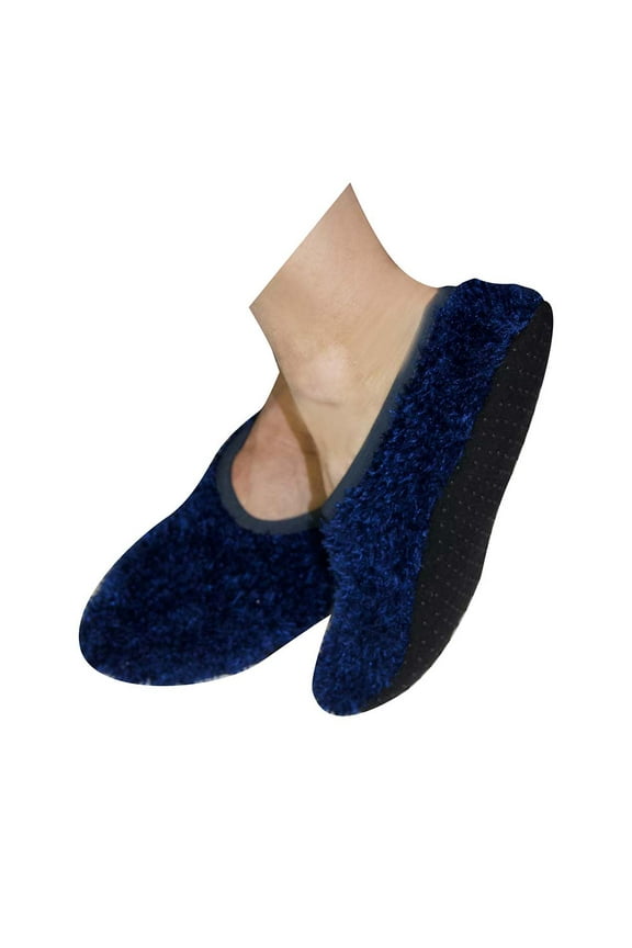 Cozy Travel Slippers - Cozy Blue