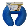 thumbnail image 1 of Cloudz Kids Dual Comfort Microbead Travel Neck Pillow - Blue, 1 of 5