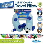 Cloudz Kids Plush Animal Neck Pillow - Dog