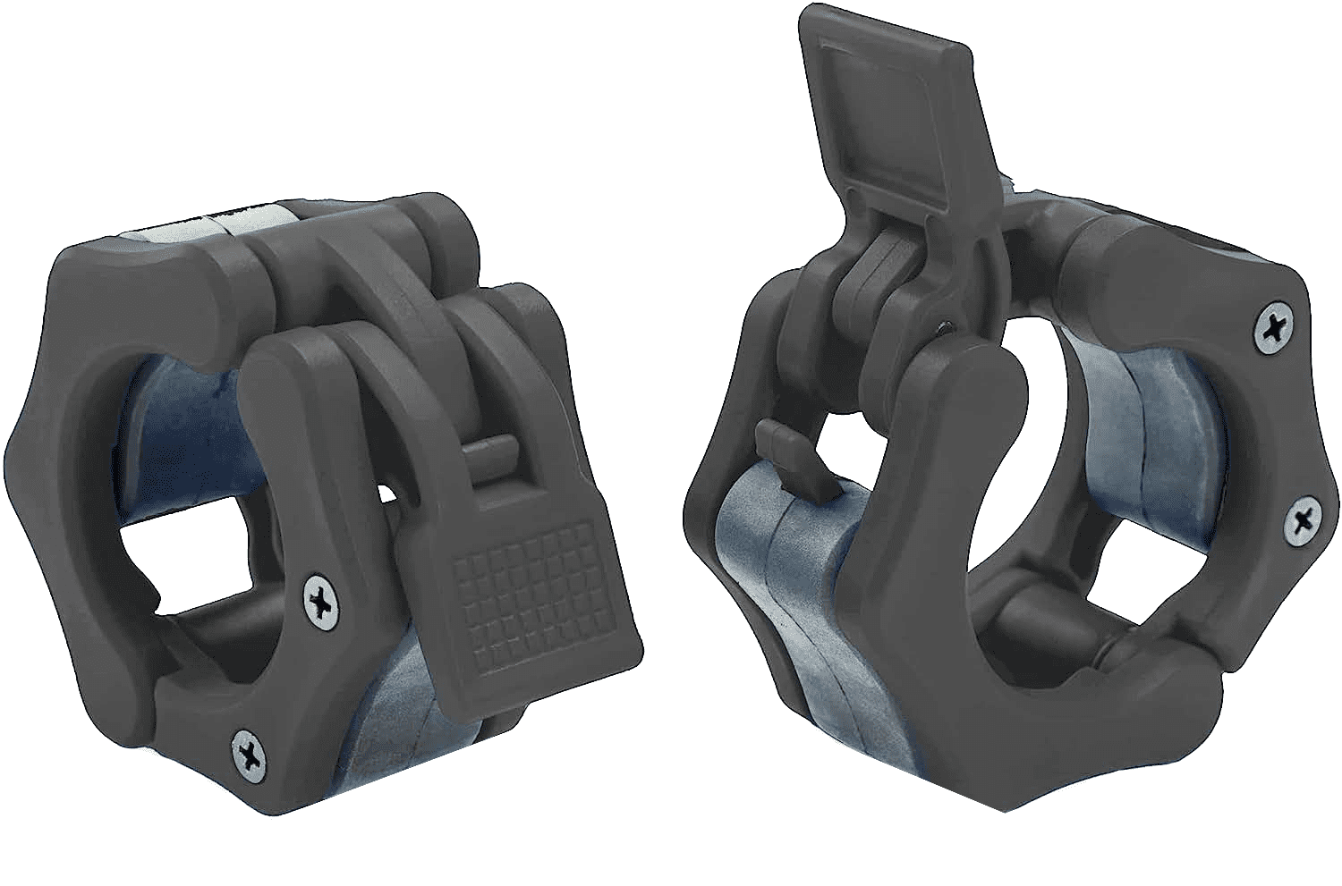 Clout Fitness Olympic Barbell Clamps Hex