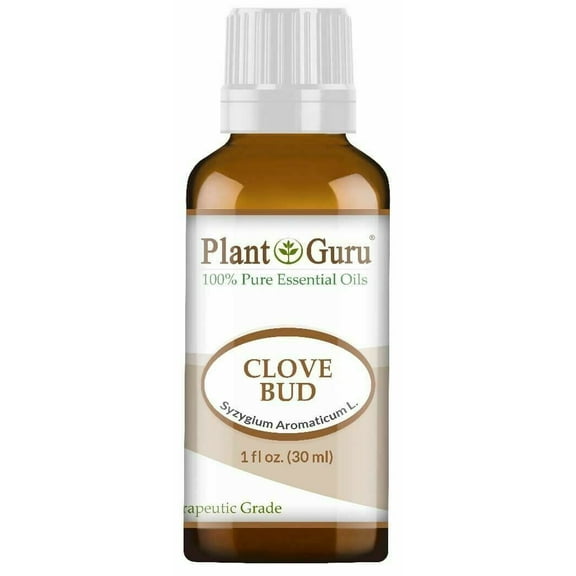 Clove Bud Essential Oil 1 oz. / 30 ml. 100% Pure Natural Undiluted Therapeutic Grade For Aromatherapy Diffuser, Natural Remedies For Skin, Body, Hair. Great for DIY Candle and Soap Making.