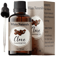 thumbnail image 1 of Clove Essential Oil - 100% Pure & Natural, Undiluted, Aromatherapy Oil Relief & Promotes Healthy Gums, Clove Oil for Tooth Aches, Soothe Headaches by White Naturals, 1 of 7
