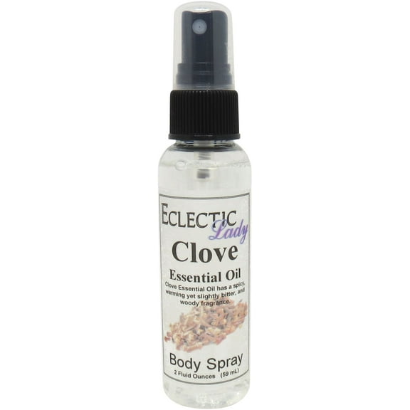 Clove Body Spray, Eclectic Lady, Hydrating Mist, Unisex, 2 oz