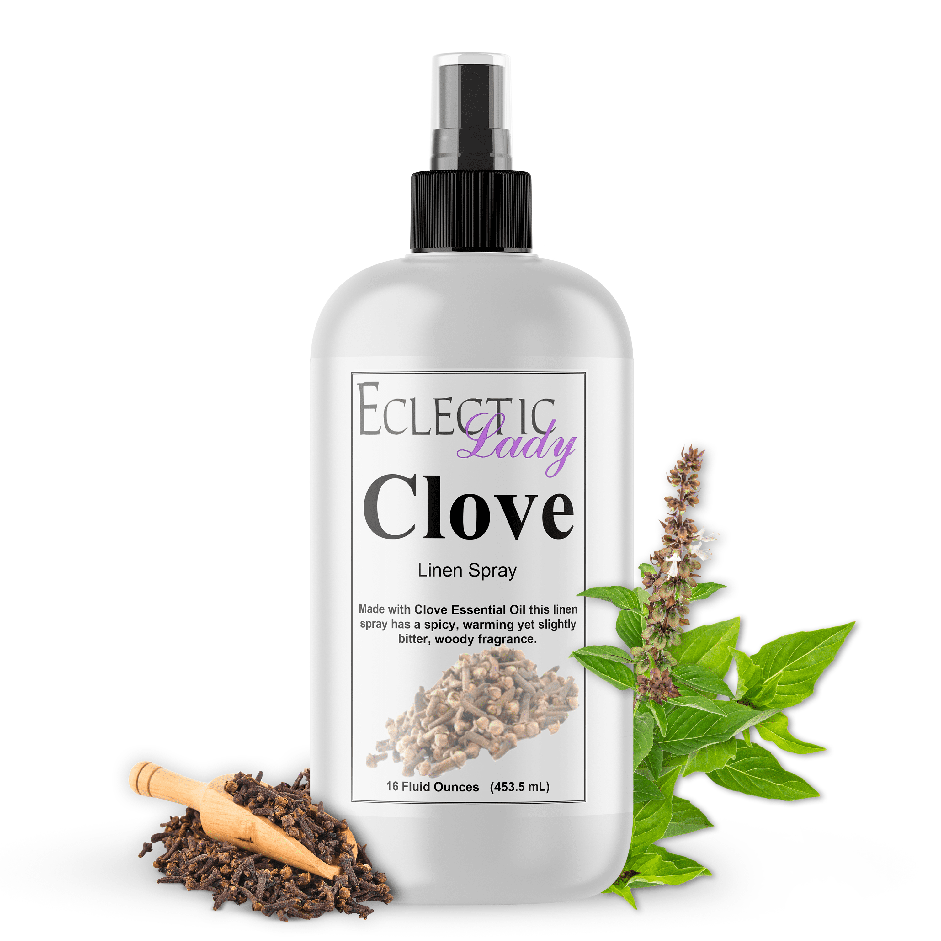 Clove Linen Spray (Double Strength), 16 ounces