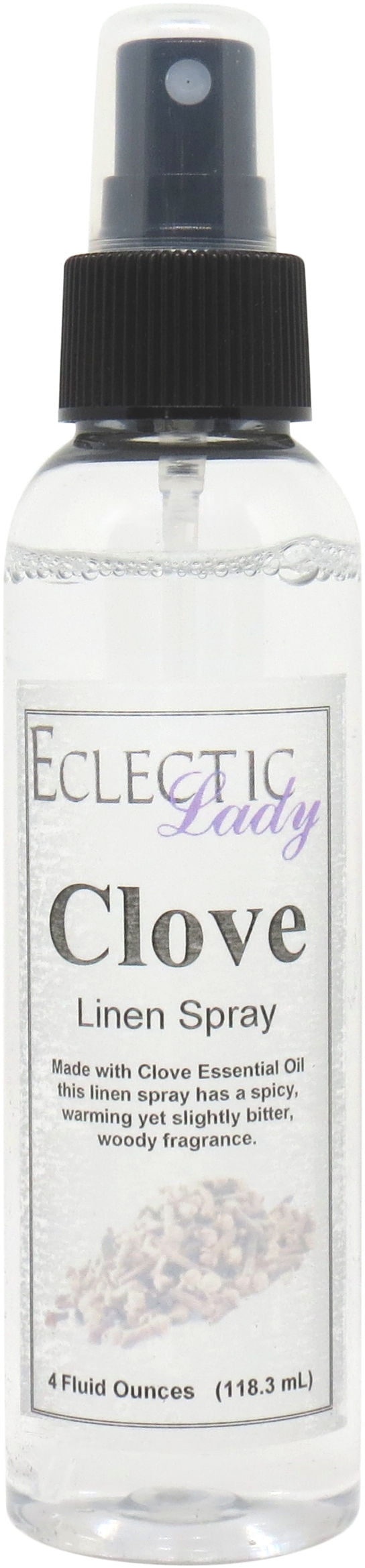 Clove Fragrance Oil Linen Spray Handmade in USA, PhthalateFree, No