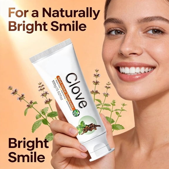 Clove Herbal Toothpaste,Oral Cleaning Refreshing Breath And Removing Bad Breath,Complete Oral Care For Teeth