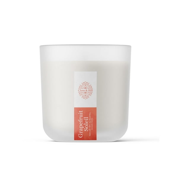 Clove & Hill 14oz- Grapefruit Soleil Scented Soy Wax Candle