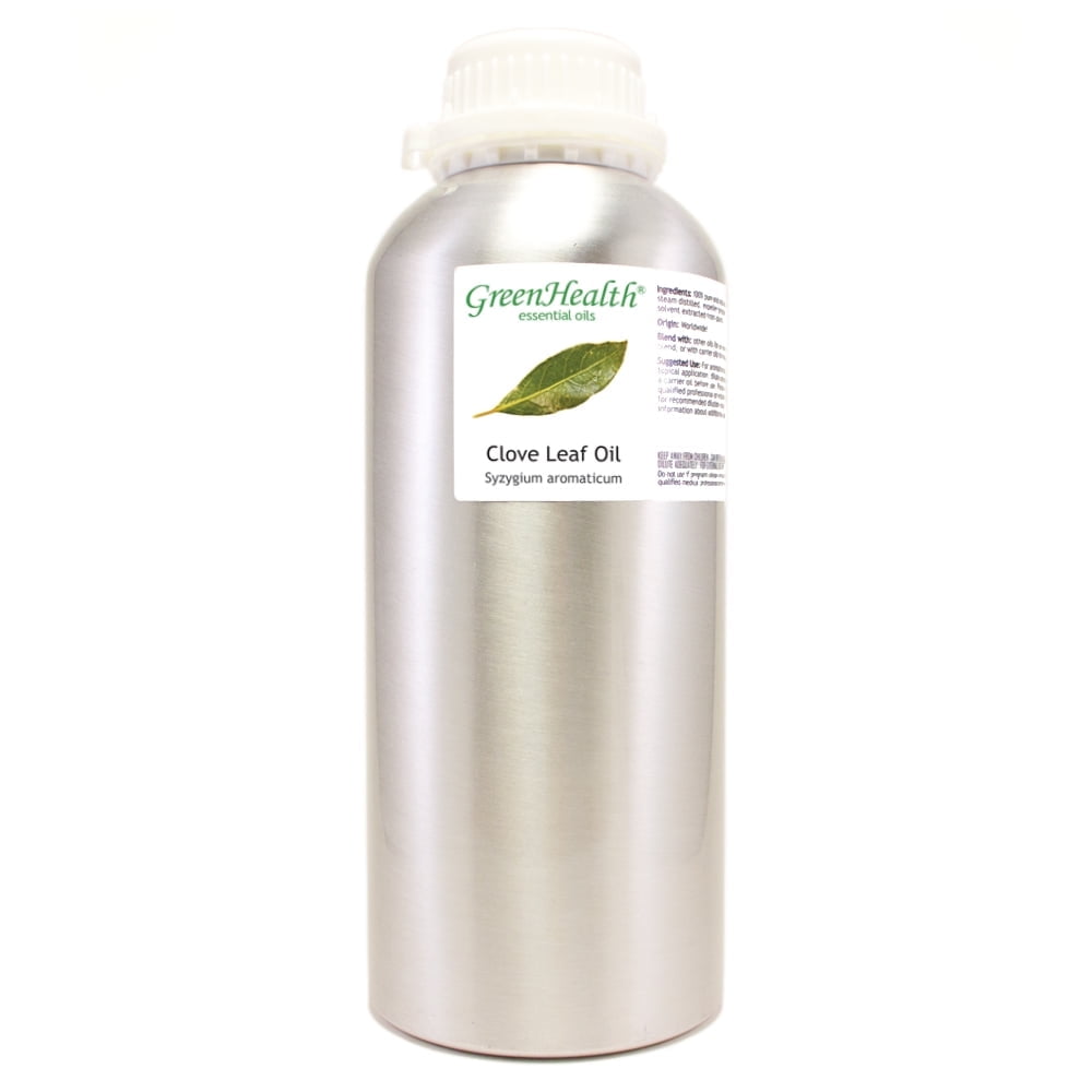 Clove Leaf Essential Oil 32 fl oz Aluminum Bottle w/ Cap