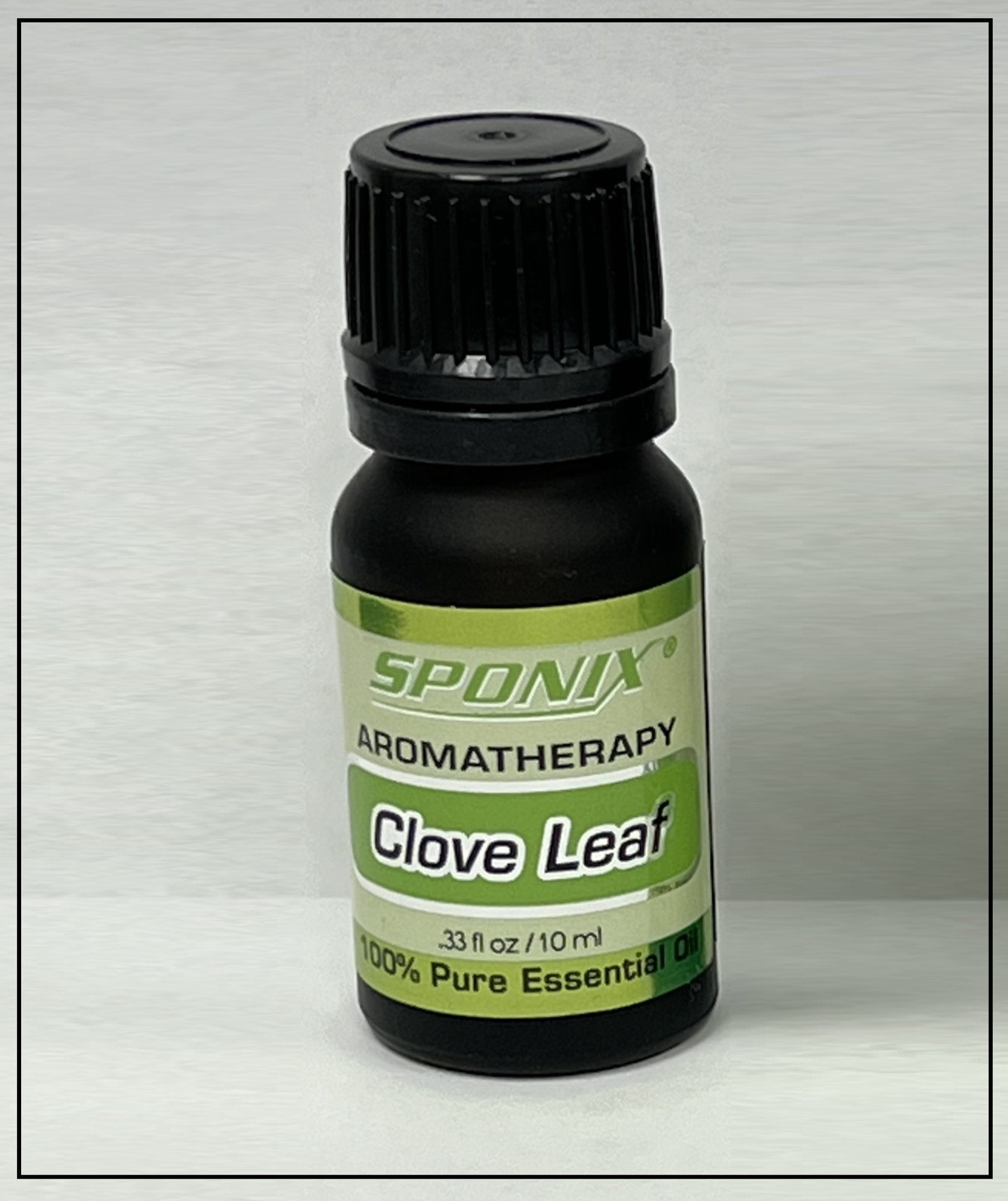 Clove Leaf Essential Oil Aromatherapy - Certified Organic - Made with 100% Pure Therapeutic Grade Essential Oils 10 ml by Sponix