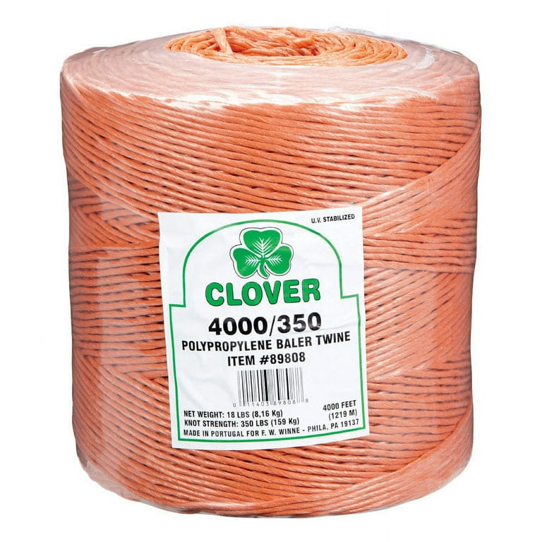 Clover 4000 ft. L Orange Poly Twine