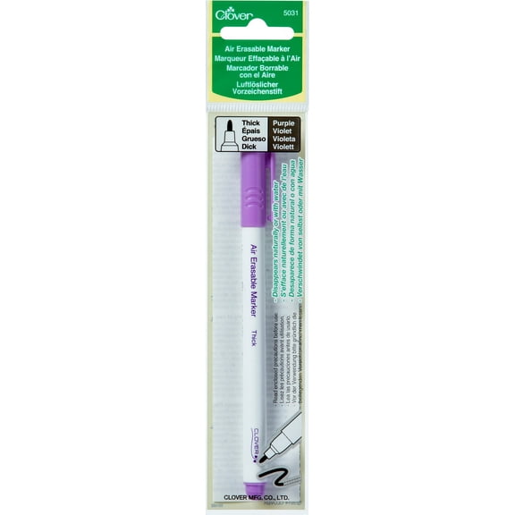Clover, Air Erasable Marker - Purple