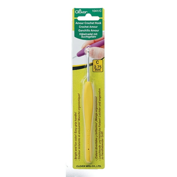Clover Amour Crochet Hook, C (2.75mm)