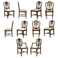 thumbnail image 1 of Clover Back Dining Chairs, Set of 10, 1 of 8