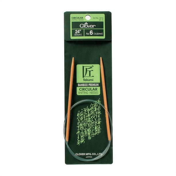 Clover Bamboo Circular Knitting Needles