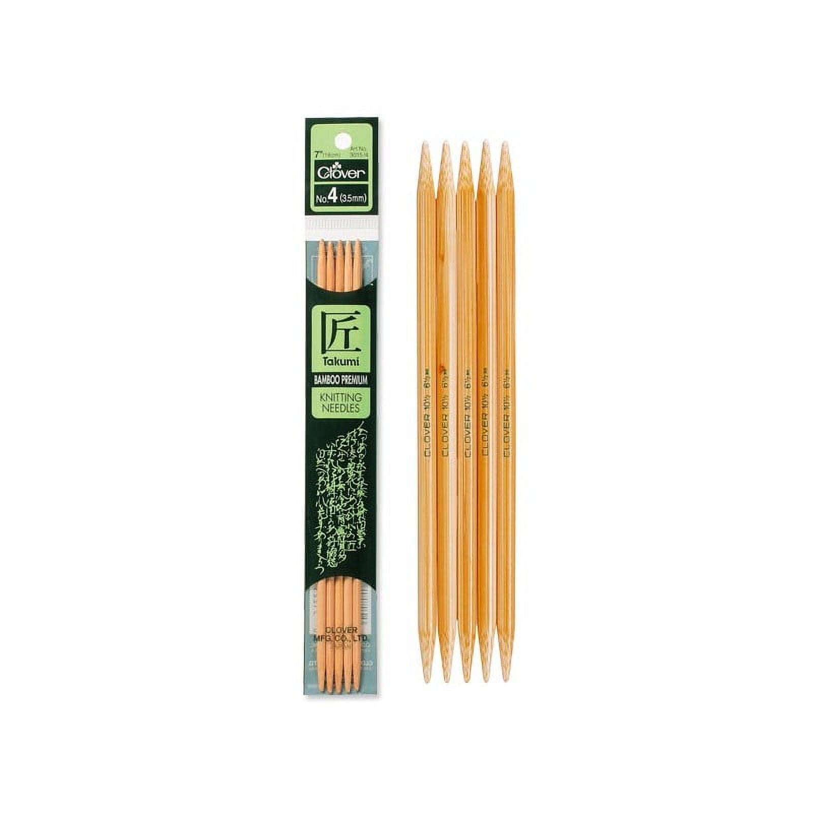 Clover Bamboo Double Point Knitting Needles, 5-Pack - Walmart.com