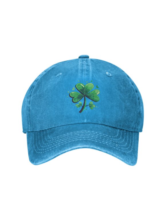 Clover Baseball Caps for Men Women Adjustable Casual Trucker Hats for Fishing Outdoor Activities Fashion Hats