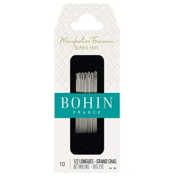 Bohin Lace Clover Embroidery Needles - Nickel Plated Size 20 Needles (20 Count)