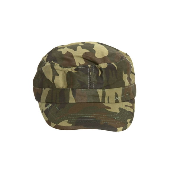 Clover Camo Newsboy Hat - Military Green