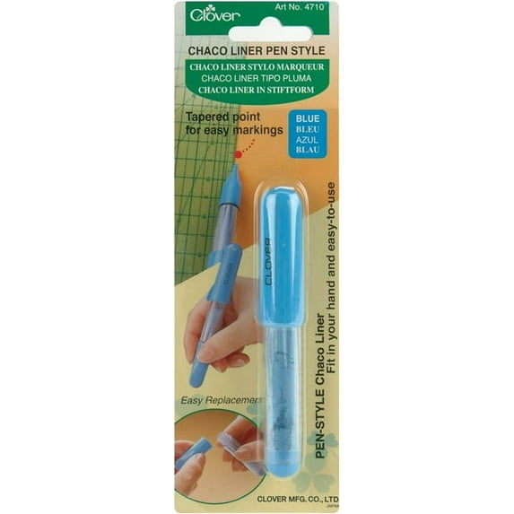 Clover Chaco Liner Pen Style-Blue