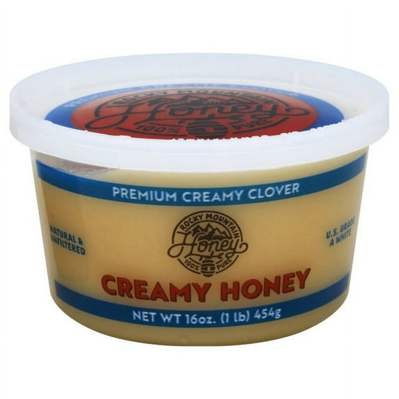Rocky Mountain Honey Premium Clover Creamed 16 oz Honey
