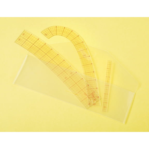 Clover Curve Ruler 3/Pkg-