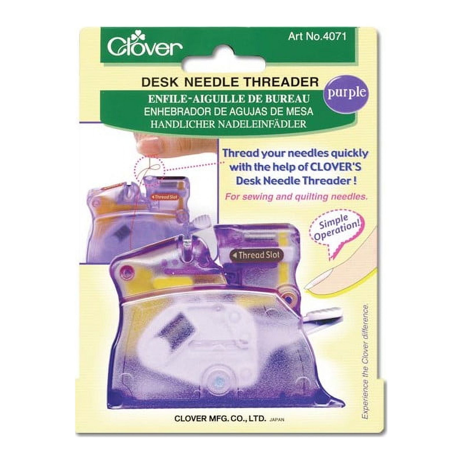 Clover Desk Needle Threader - Product Review 