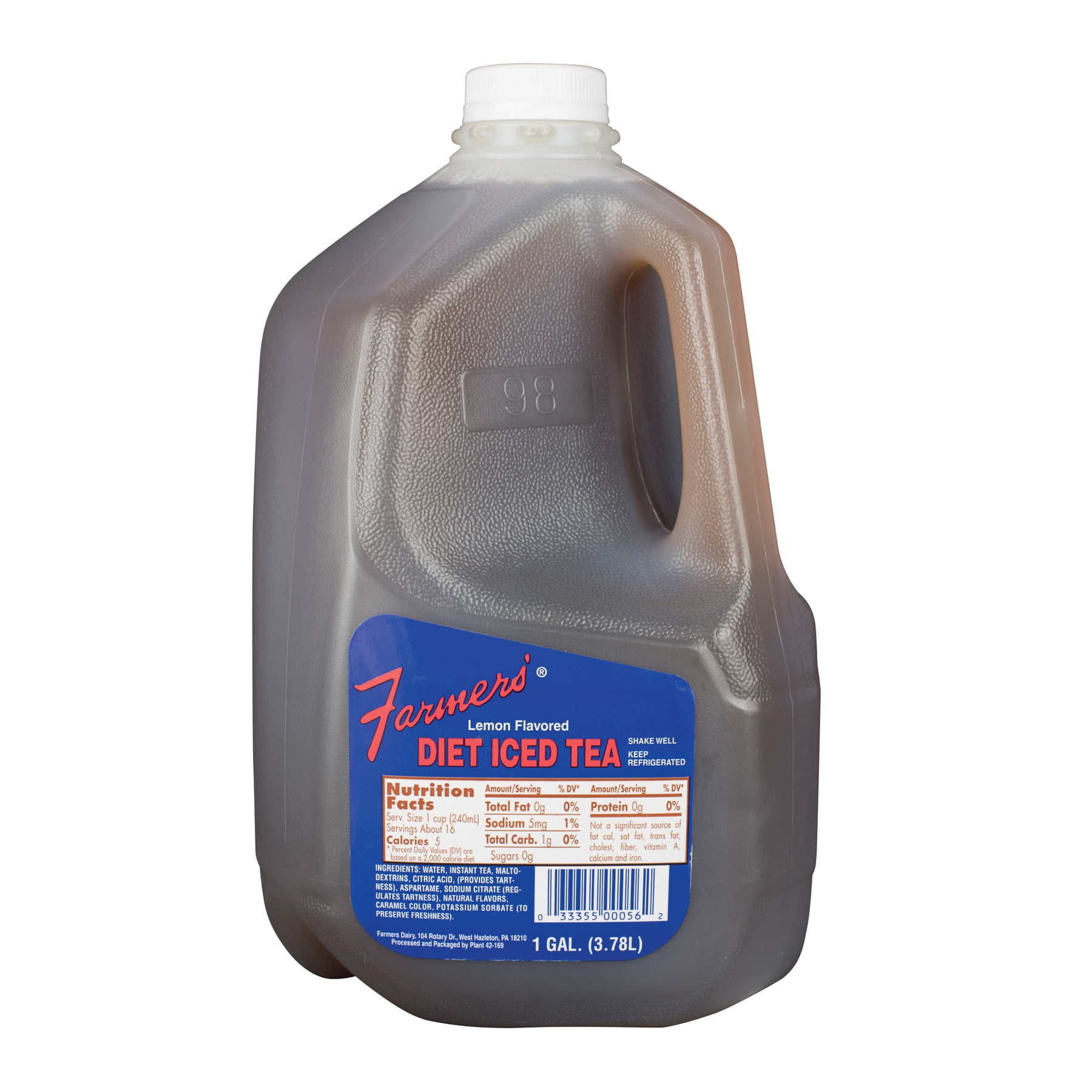 Clover Farms Farmers Diet Tea, 1 Gallon