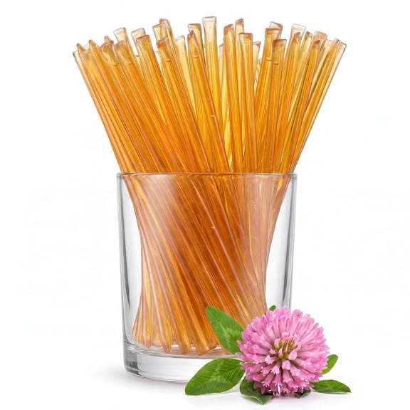 Glorybee Clover HoneyStix (100 sticks per bag) All Natural, No Allergens, 100% Pure Honey