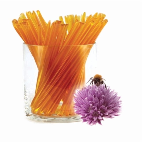 Glorybee Clover HoneyStix (100 sticks per bag) All Natural, No Allergens, 100% Pure Honey