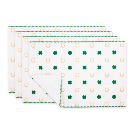 Clover Horseshoe Printed Placemat (Set of 4)