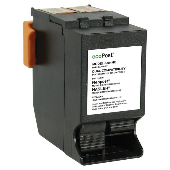 Clover Imaging Group Compatible Red Postage Meter Ink Cartridge Replacement for NeoPost & Hasler