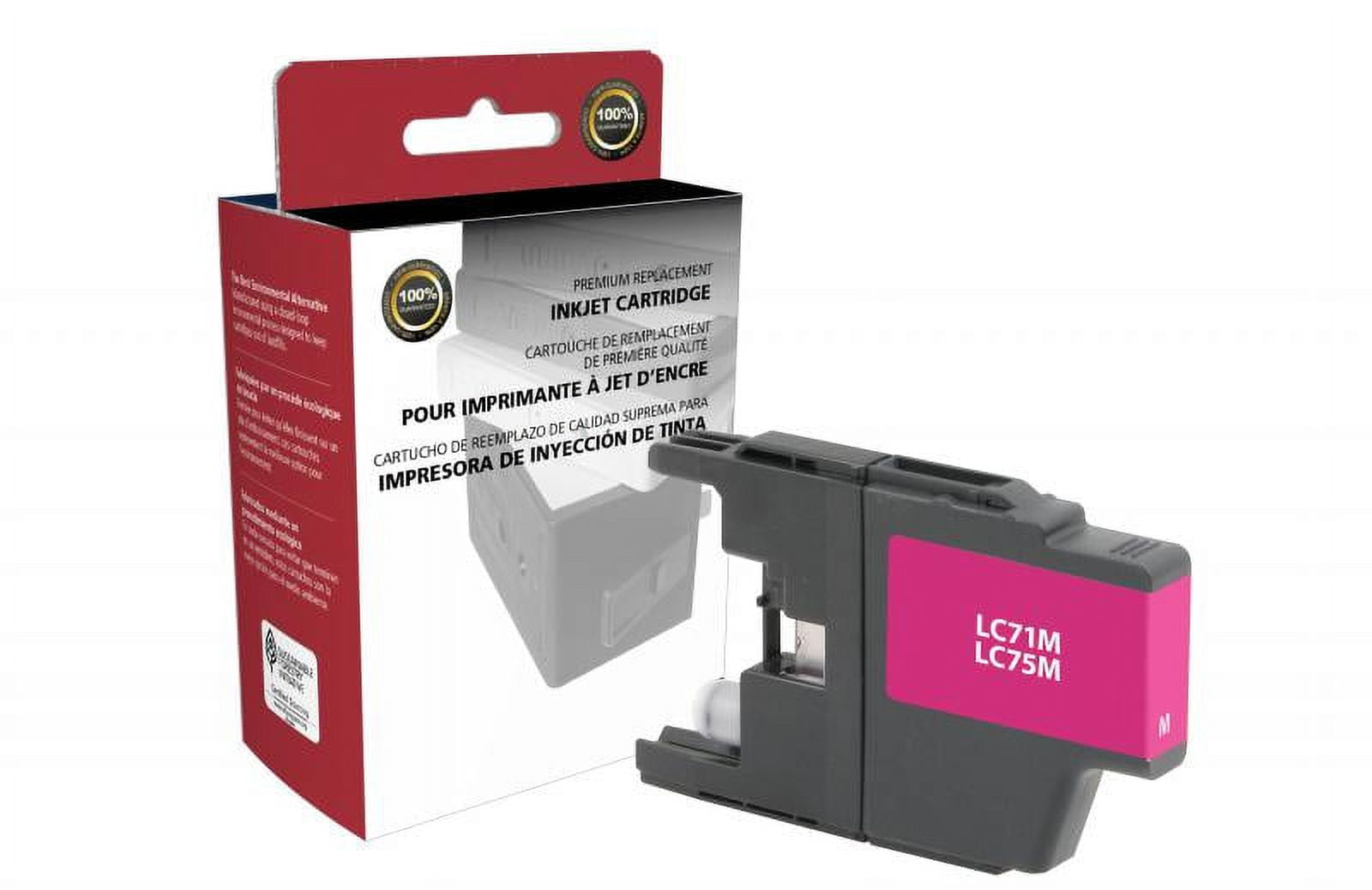Clover Imaging Non-OEM New High Yield Magenta Cartridge for LC71/LC75