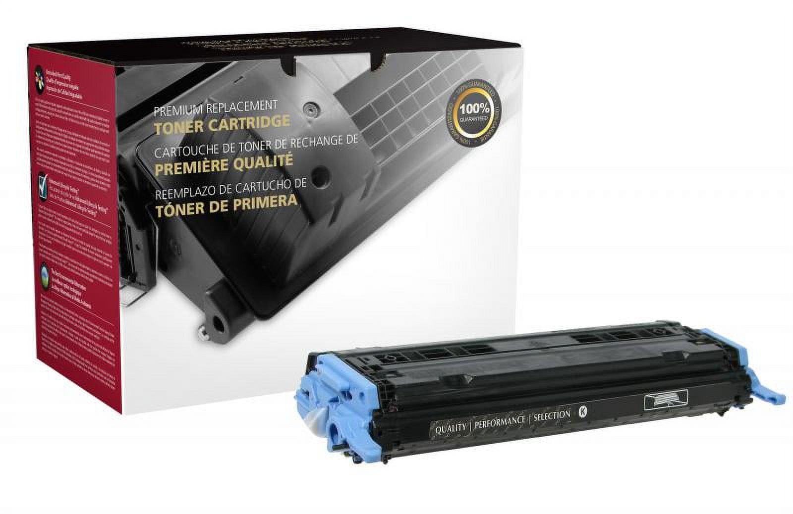 Clover Imaging Remanufactured Black Toner Cartridge for Q6000A ( 124A) - image 1 of 2