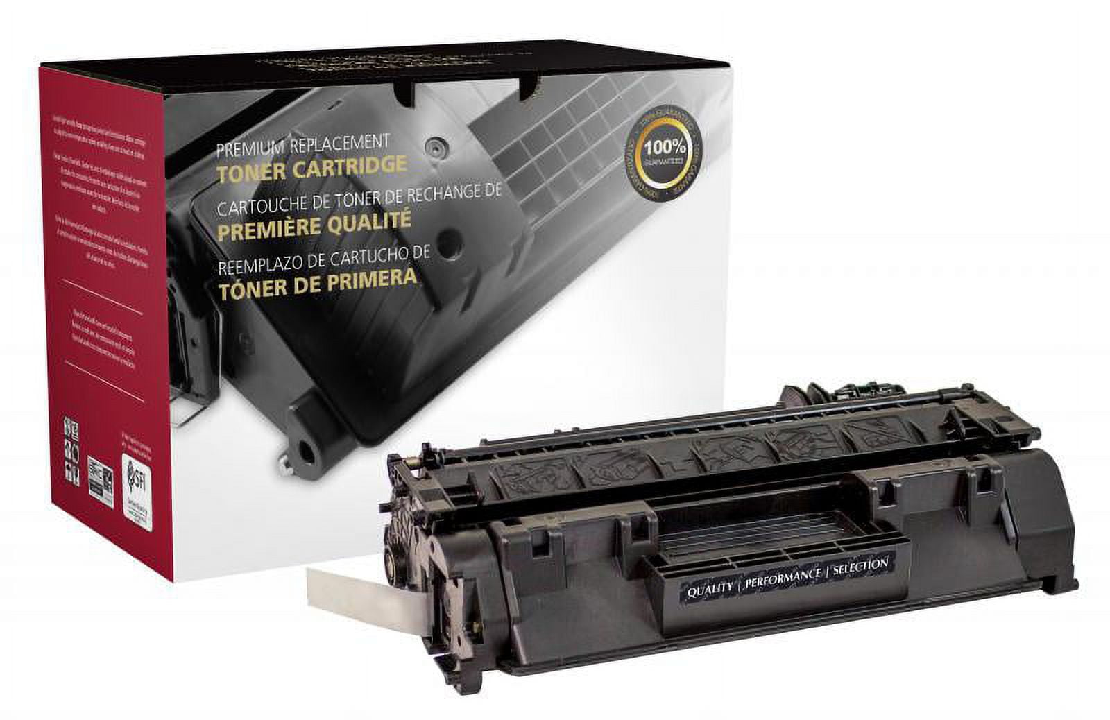 Remanufactured Clover Extended Yield Toner Cartridge for HP CE505A HP 05A 200633P