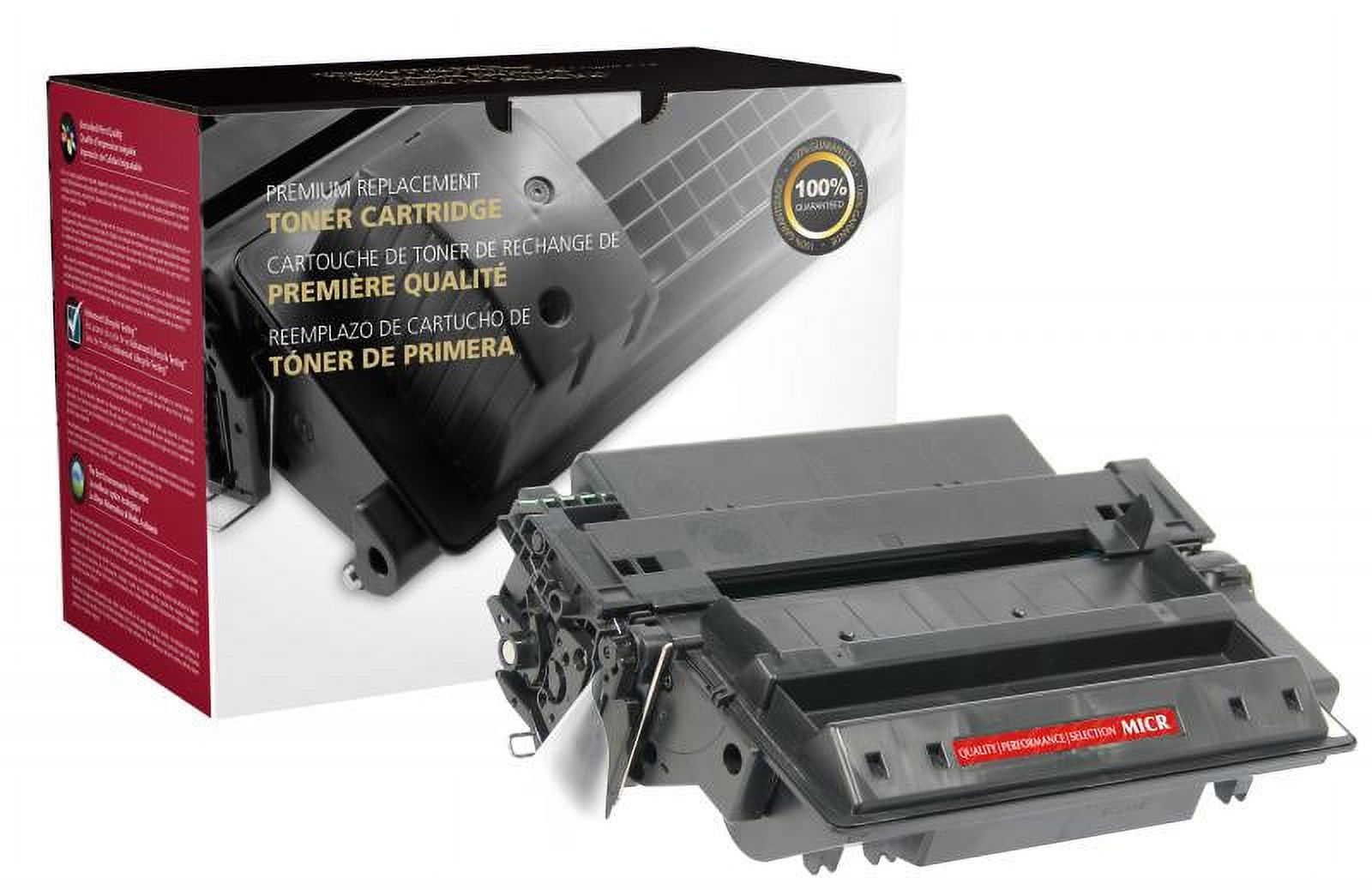 Clover Imaging Remanufactured High Yield MICR Toner Cartridge for Q7551X ( 51X), TROY 02-81200-001 - image 1 of 4